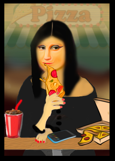 Card 20, LISAPIZZA, by ROBENIRA