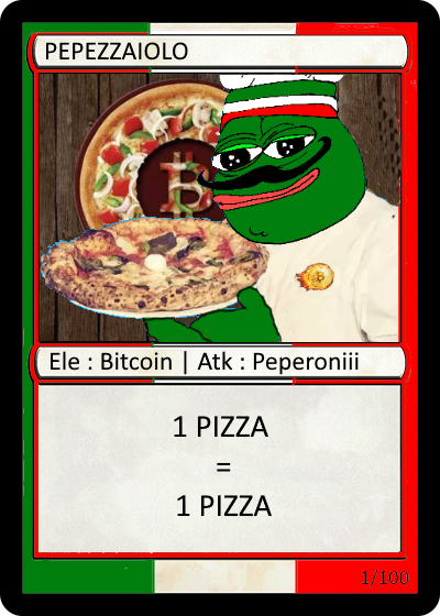 Card 5, PEPEZZAIOLO, by Jahair