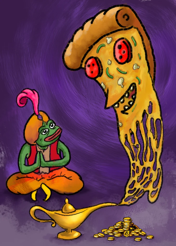 Card 15, PIZZAGENIE, by CEFFIE