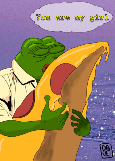 Card 8, PIZZALOVE, by Dave