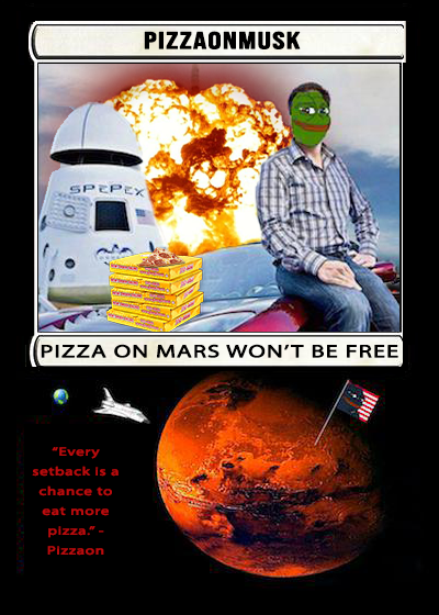 Card 11, PIZZAONMUSK, by Jona Carbi